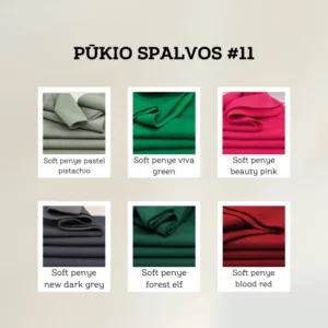 Vaikiškas kombinezonas su pūkeliu – „Black Coffee“ – audinių spalvų paletė 10 – SANDRÉ