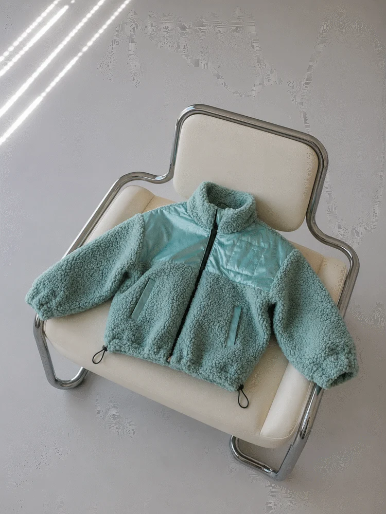 Vaikiška teddy striukė – „Mineral“ – papildomas produkto vaizdas 4 – SANDRÉ